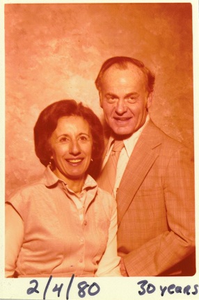 John F. and Mary A. Geisse, February 4, 1980, Wedding Anniversary